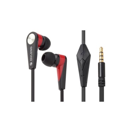 Ovleng Ακουστικά IP730 με Μικρόφωνο Ovleng IP730 for smartphone with a microphone, Audio, Black 