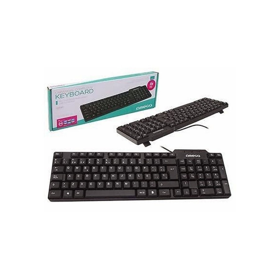 SLIM USB KEYBOARD OMEGA OK05T PC AND TABLET