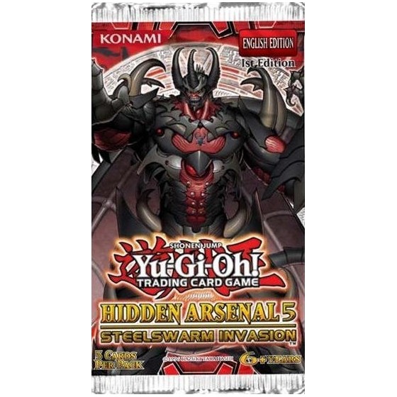YU-GI-OH Hidden Arsenal 5 Booster(Steelswarm Invasion) - συλογή από της 60 καλύτερες κάρτες των τελευταίων εκδόσεων