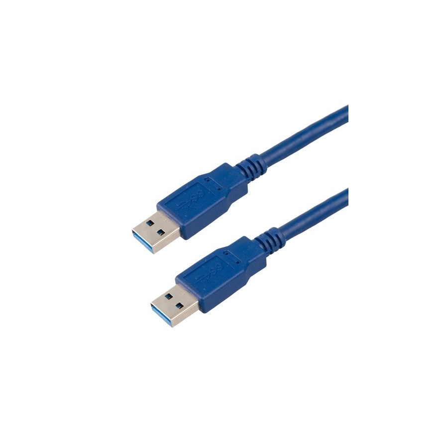 Καλώδιο DeTech USB M / USB M 3.0 1.5m, Blue 