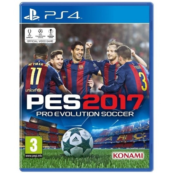 Pro Evolution Soccer 2017 με Ελληνική Εκφώνηση (PS4 GAMES) Used-Μεταχειρισμένο