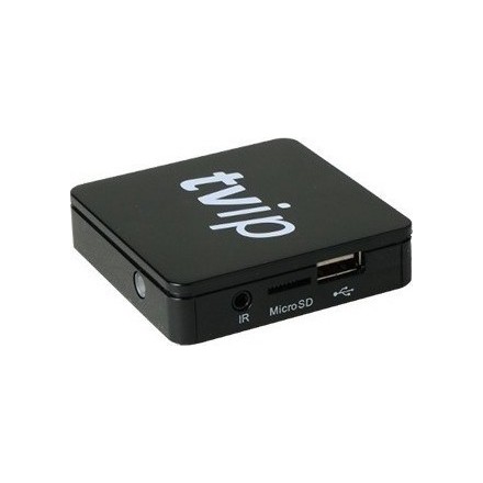 TVIP S-Box v.412 IPTV HD Multimedia Wireless Streaming Box black with Android