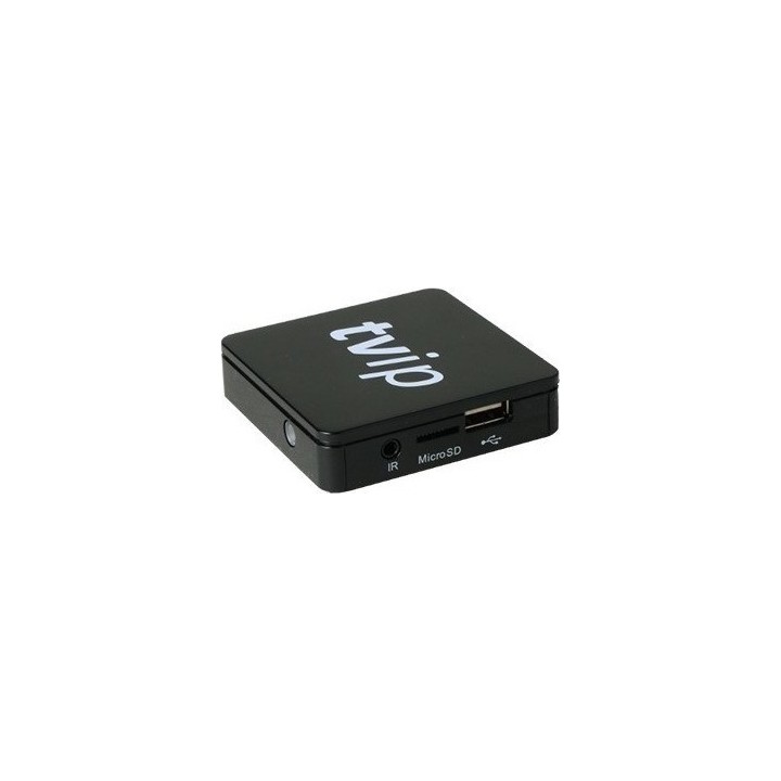 TVIP S-Box v.412 IPTV HD Multimedia Wireless Streaming Box black with Android