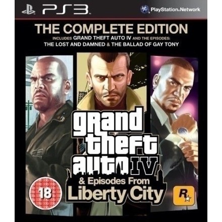 Grand Theft Auto IV & Episodes From Liberty City – The Complete Edition (PS3) Used-Μεταχειρισμένο
