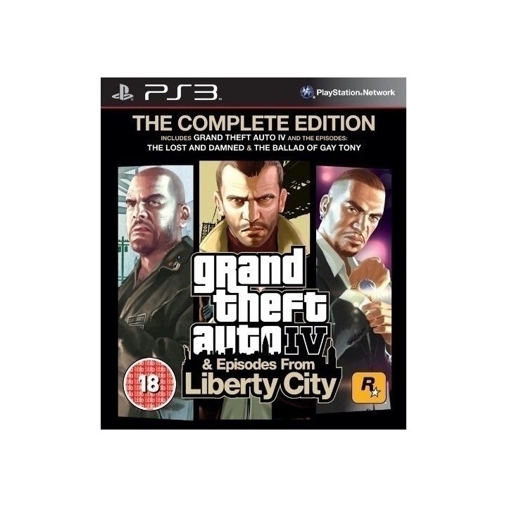Grand Theft Auto IV & Episodes From Liberty City – The Complete Edition (PS3) Used-Μεταχειρισμένο