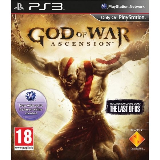 God of War Ascension πλήρως μεταγλωττισμένο στα Ελληνικά PS3 GAMES Used-Μεταχειρισμένο