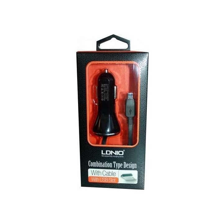 LDNIO Φορτιστής Αυτοκινήτου DL-C26 USB 5V 2.1A 