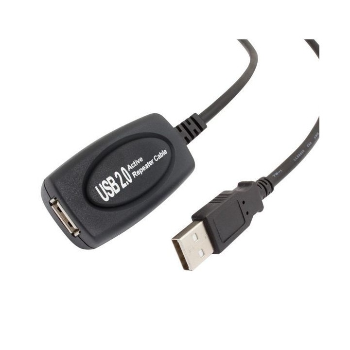USB Προέκταση Cable 10M Α/Μ -A/F με ενίσχυση 10 μέτρα