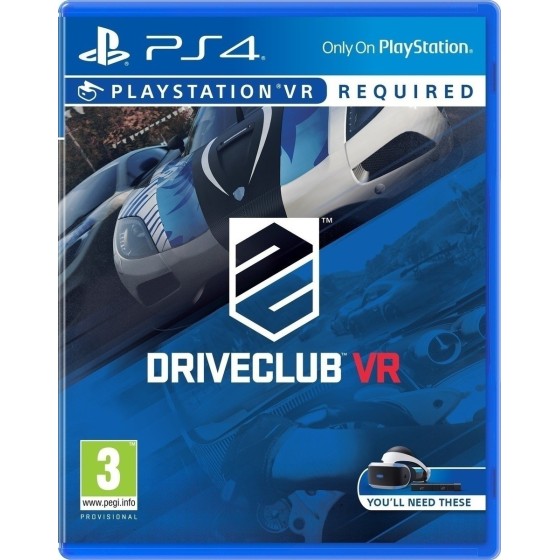 DriveClub VR PS4 GAMES