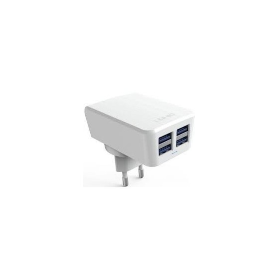 Network charger Ldnio DL-AC62, 5V/4.2A, with 4 USB port, Universal 