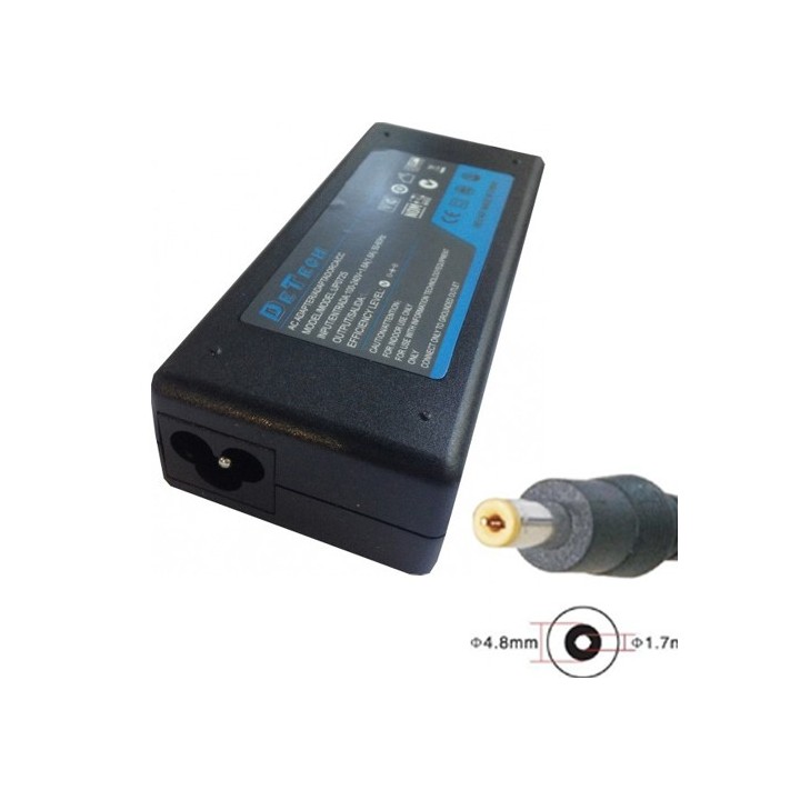 Τροφοδοτικό Adapter DeTech for HP 90W 19V 4.74A 4.8* 1.7