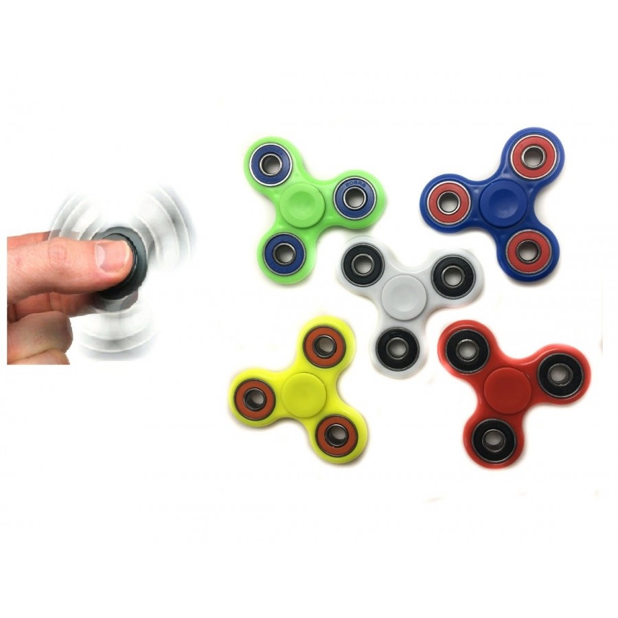 Fidget Spinner Metalic Circle 3 minutes Αντι Στρες Triple Fidget Spinner σε διάφορα χρώματα
