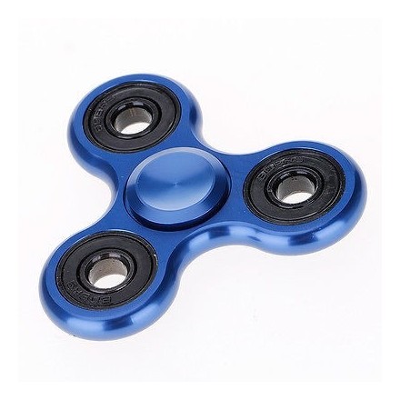 Spinner Metal παιχνίδι ανακούφισης Anti Stress Spin 2-4 Minutes Silver
