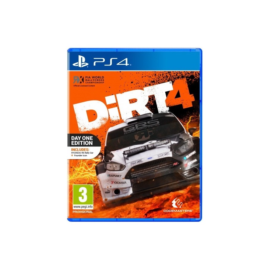 Dirt 4 - Day One Edition PS4 Games