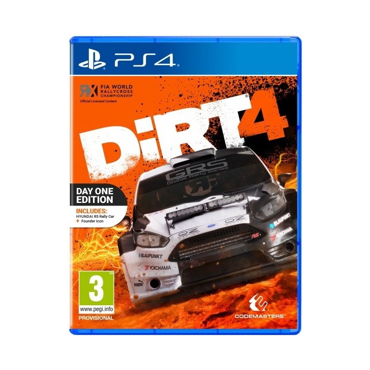 Dirt 4 - Day One Edition PS4 Games
