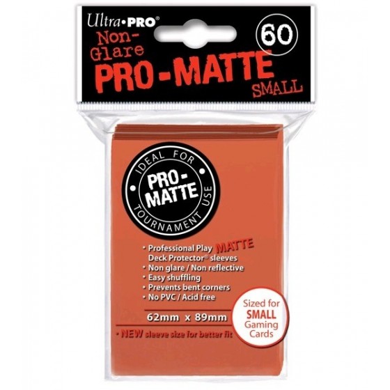 Peach Pro Matte Small Deck Protectors προστατευτικές θήκες 60τμ χρώμα ροδακινί