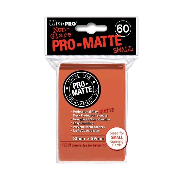 Peach Pro Matte Small Deck Protectors προστατευτικές θήκες 60τμ χρώμα ροδακινί