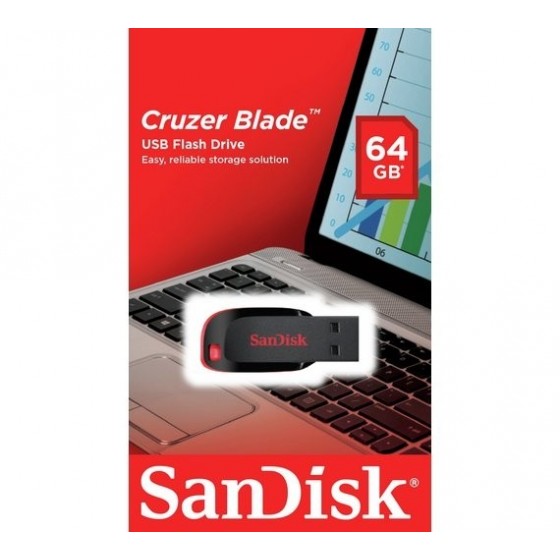 SanDisk Cruzer Blade 64GB SDCZ50-064G-B35