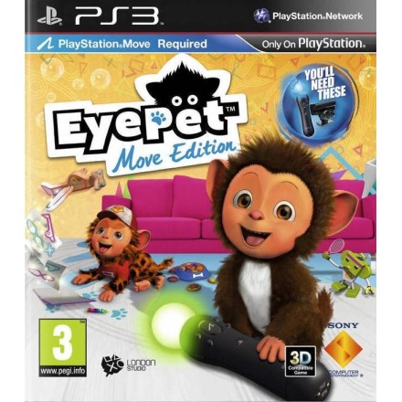 EYEPET -MOVE- EDITION PS3 GAMES Used-Μεταχειρισμένο