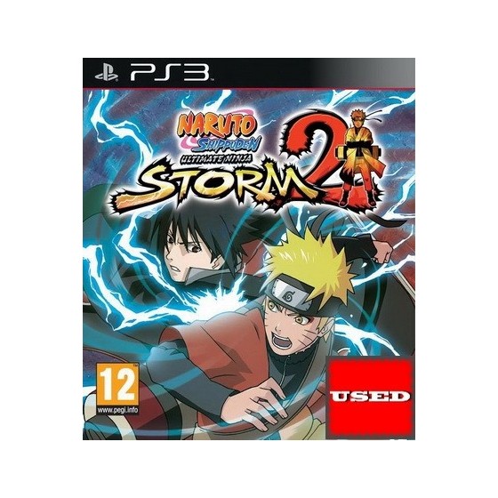 Naruto Shippuden Ultimate Ninja Storm 2 PS3 Games Used-Μεταχειρισμένο