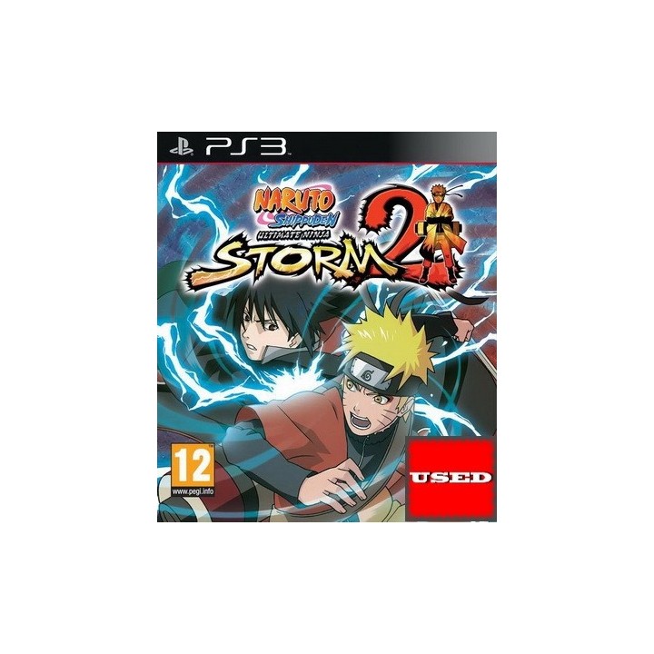 Naruto Shippuden Ultimate Ninja Storm 2 PS3 Games Used-Μεταχειρισμένο