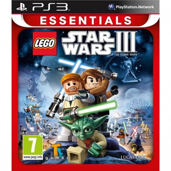 LEGO STAR WARS III: THE CLONE WARS ESSENTIALS - PS3 Used-Μεταχειρισμένο