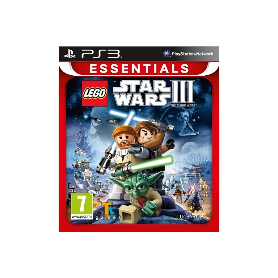 LEGO STAR WARS III: THE CLONE WARS ESSENTIALS - PS3 Used-Μεταχειρισμένο