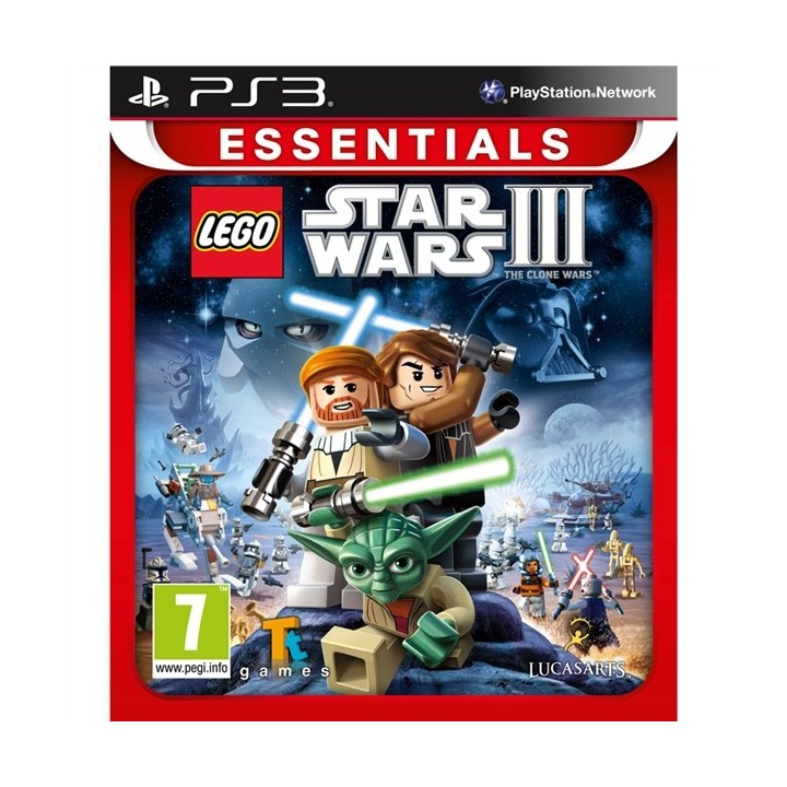 LEGO STAR WARS III: THE CLONE WARS ESSENTIALS - PS3 Used-Μεταχειρισμένο