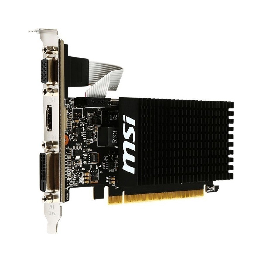 MSI VGA PCI-E NVIDIA GeForce GT 710 (GT710-2GD3HLP)