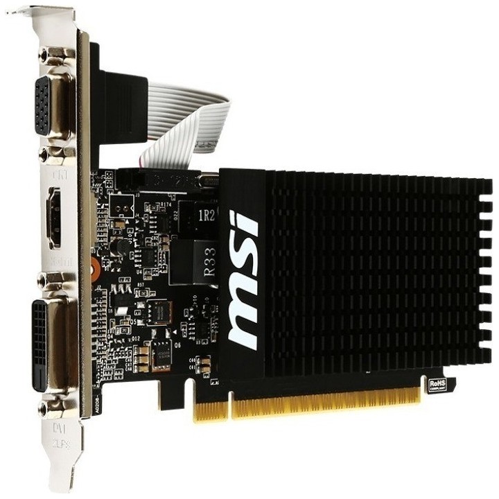 MSI VGA PCI-E NVIDIA GeForce GT 710 (GT710-2GD3HLP)