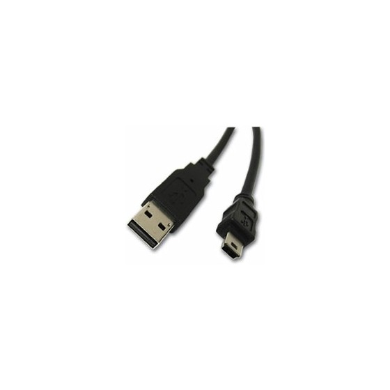 ΚΑΛΩΔΙΟ USB 2.0 σε mini USB, ΤΥΠΟΥ AM, Α-Β 5pin 1,5m κατάλληλο για σύνδεση συσκευών και χειριστήρια