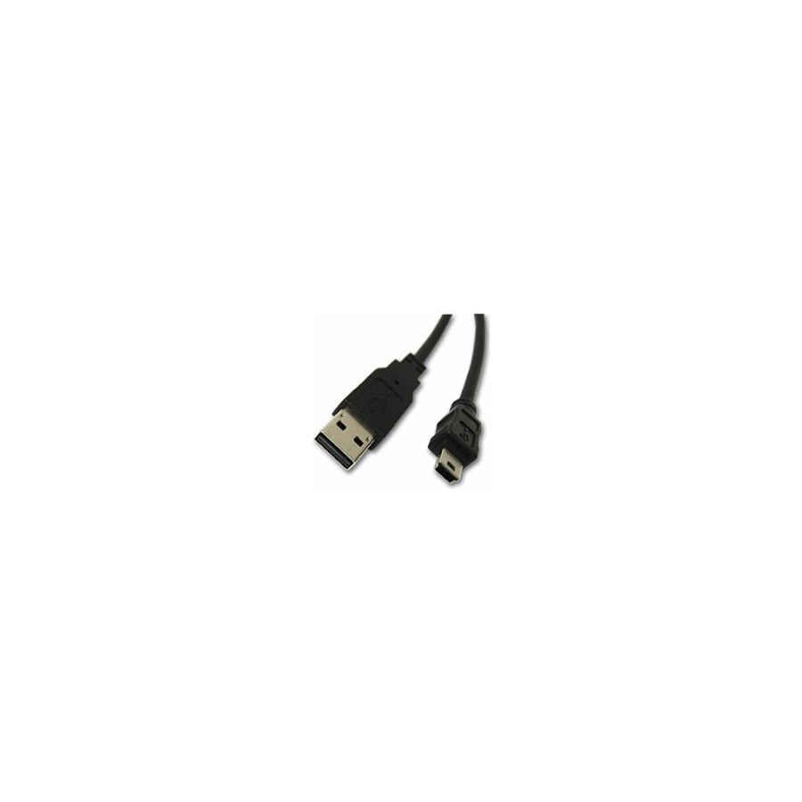 ΚΑΛΩΔΙΟ USB 2.0 σε mini USB, ΤΥΠΟΥ AM, Α-Β 5pin 2m 2 μέτρα κατάλληλο για σύνδεση συσκευών και χειριστήρια