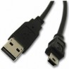 ΚΑΛΩΔΙΟ USB σε mini USB, ΤΥΠΟΥ Α-Β 5pin 5 m 5 μέτρα κατάλληλο για σύνδεση, WEB Cameras και πολλών άλλων USB εριφερειακών