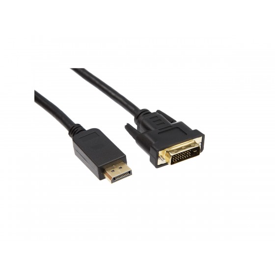 Καλώδιο εικόνας DisplayPort αρσενικό σε DVI-D 24 +1