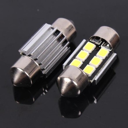 2 τεμάχια, 31mm LED Festoon (C5W) Φώτα πινακίδας/ πλαφονιέρας CANBUS