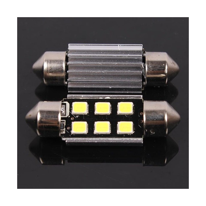 2 τεμάχια, 36mm LED Festoon (C5W) Φώτα πινακίδας/ πλαφονιέρας CANBUS