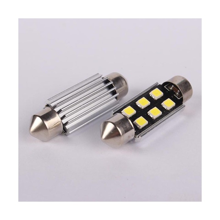 2 τεμάχια, 39mm LED Festoon (C5W) Φώτα πινακίδας/ πλαφονιέρας CANBUS