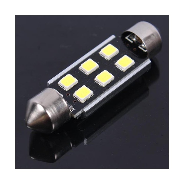 2 τεμάχια, 41mm LED Festoon (C10W) Φώτα πινακίδας/ πλαφονιέρας CANBUS