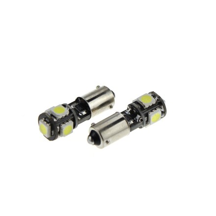 2 τεμάχια, BAΧ9s LED (Η6W) Φώτα θέσης CANBUS