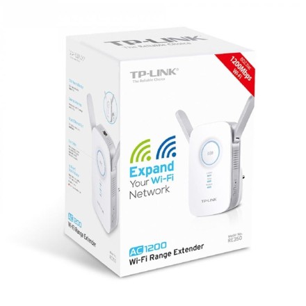 Wireless Range Extender Tp-Link RE350 v1 Dual Band AC1200 10/100/1000Mbps
