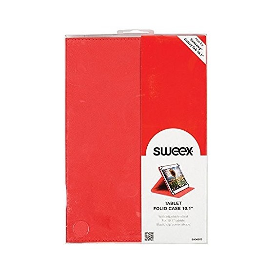 SWEEX SA 362V2 Universal Tablet 10.1 Red θήκη για Tablet χρώμα Κόκκινο