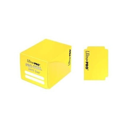 YELLOW SMALL PRO-DUAL DECK ΒΟΧ Ειδικό deck box με δύο θέσεις για κάρτες
