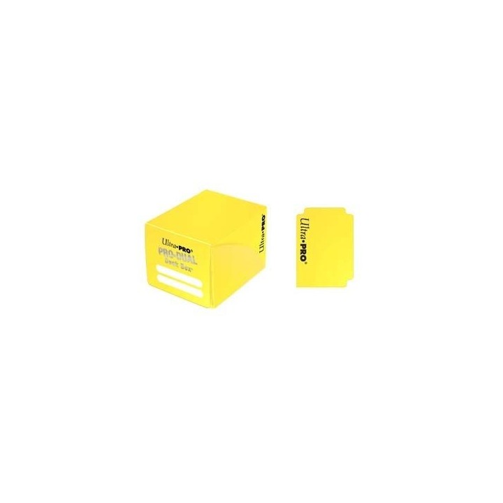 YELLOW SMALL PRO-DUAL DECK ΒΟΧ Ειδικό deck box με δύο θέσεις για κάρτες