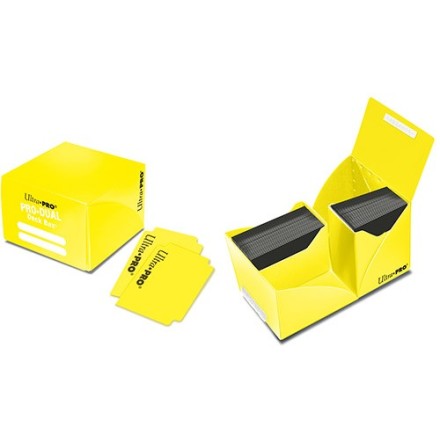 YELLOW SMALL PRO-DUAL DECK ΒΟΧ Ειδικό deck box με δύο θέσεις για κάρτες