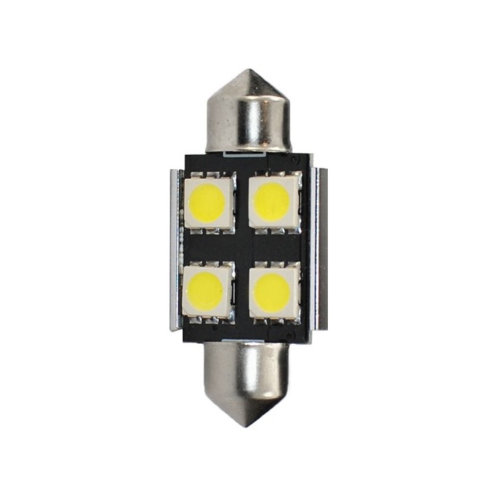 Λάμπες Πλαφονιέρας 31mm LED FESTOON 5050 12V CANBUS ΣΕΤ 2 TEM