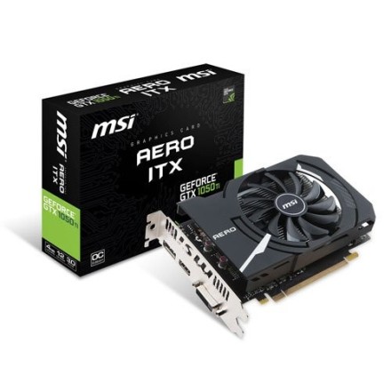 Κάρτα γραφικών MSI GeForce GTX 1050 TI Aero ITX 4G OCV1, PCIe 3,0 x16