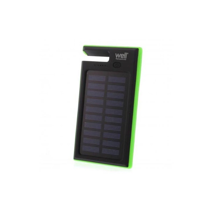 Φορητός Ηλιακός Φορτιστής & Power Bank 4000mA Solar micro USB καλώδιο WELL