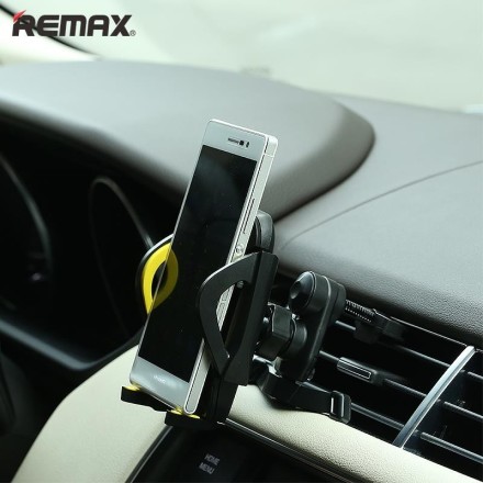 REMAX RM-C03BG UNIVERSAL ΒΑΣΗ ΣΤΗΡΙΞΗΣ ΚΙΝΗΤΩΝ ΚΑΙ GPS ΓΙΑ ΤΙΣ ΓΡΙΛΙΕΣ ΤΟΥ ΑΥΤΟΚΙΝΗΤΟΥ