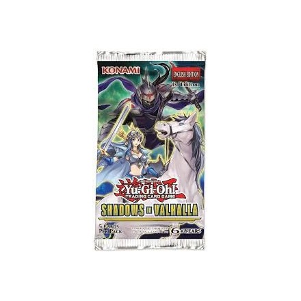 YU-GI-OH:SHADOWS ΙΝ VALHALLA BOOSTER PACK ΦΑΚΕΛΑΚΙ