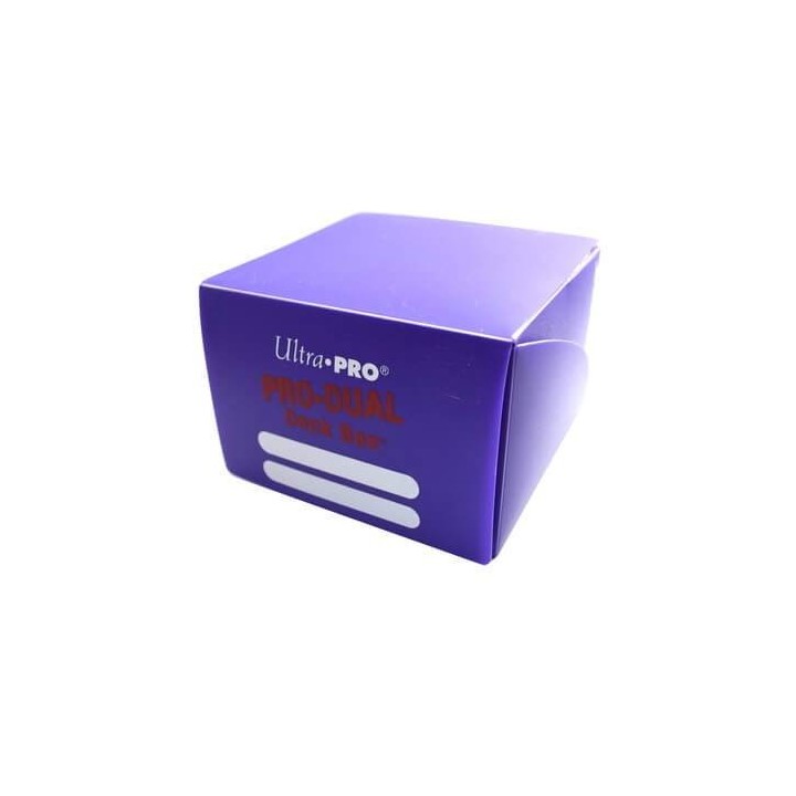 PURPLE PRO-DUAL DECK BOX ΔΙΠΛΌ ΚΟΥΤΊ ΓΙΑ ΚΑΡΤΕΣ ΣΕ ΧΡΩΜΑ ΜΩΒ